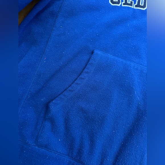 Men’s Blue Old Navy Fleece Hoodie Size XL - Picture 4 of 5
